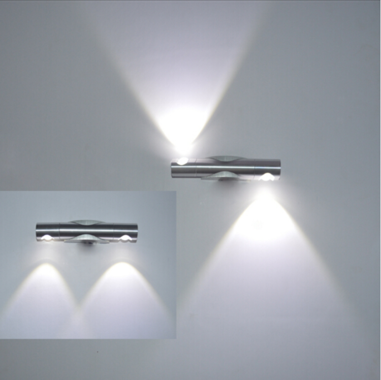 2W 6W AC85-265V applique murale 360 ​​degrés vente chaude miroir mural lumière de vanité avec la meilleure qualité