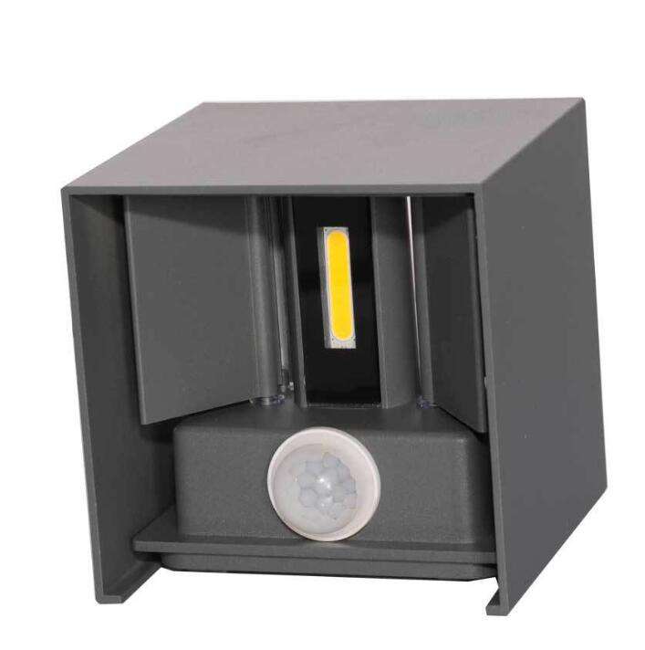 Applique murale led lampe rgb lumière solaire intérieure Led Wandlamp aluminium extérieur IP65 Waterdicht Up Down Lighting applique murale led extérieure