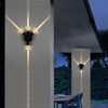 Moderne Simple Créatif Extérieur Étanche Applique LED Cour Lampes Porte Lampe Terrasse Balcon Applique Murale