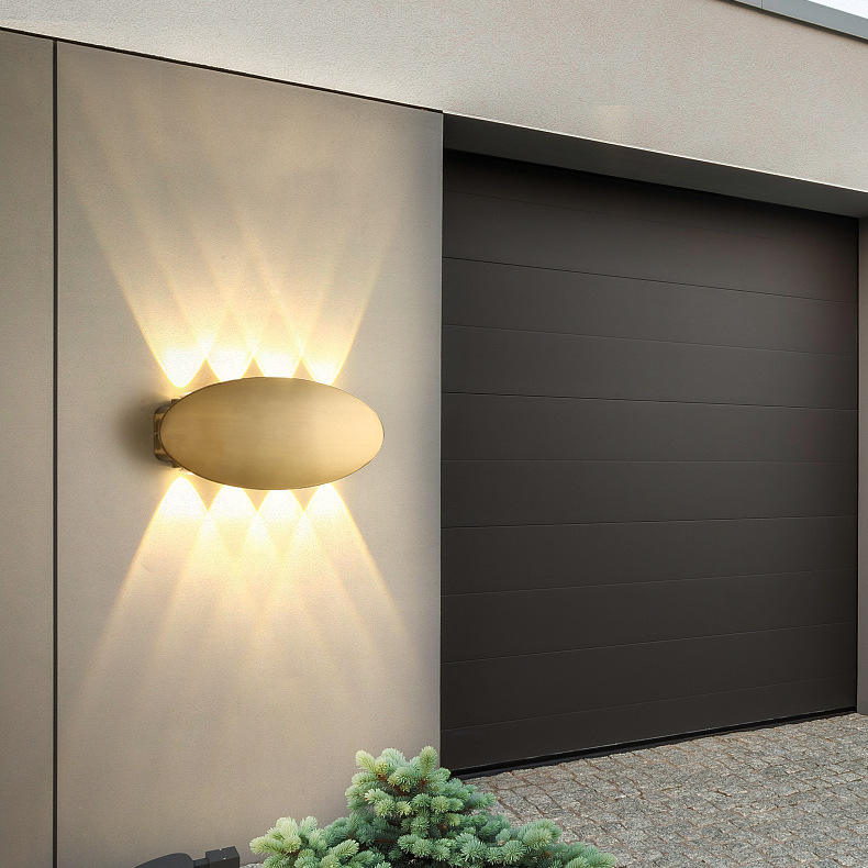 IP65 mur LED lampe extérieure étanche jardin éclairage aluminium AC86-265 intérieur chambre salon escaliers applique murale vintage