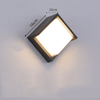 Style minimalisme Tuya Smart WiFi mur LED lampe RGBW extérieur intérieur APP étanche applique Dimmable jardin lumière