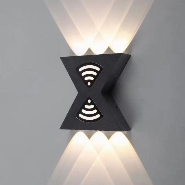 Étanche haut et bas applique murale chambre chevet Led fond applique tournant allée applique murale éclairage intérieur