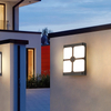 Applique murale extérieure étanche Simple Led jardin allée lumière porte extérieure tête lumière mur extérieur balcon étanche à l'humidité Patio