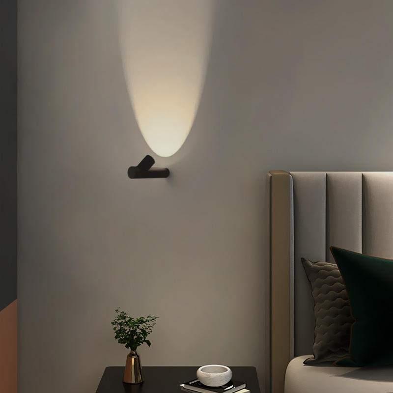 Acrylique moderne capteur de mouvement LED applique murale étanche IP65 6W 12W intérieur extérieur LED applique murale porche éclairage de rue balcon