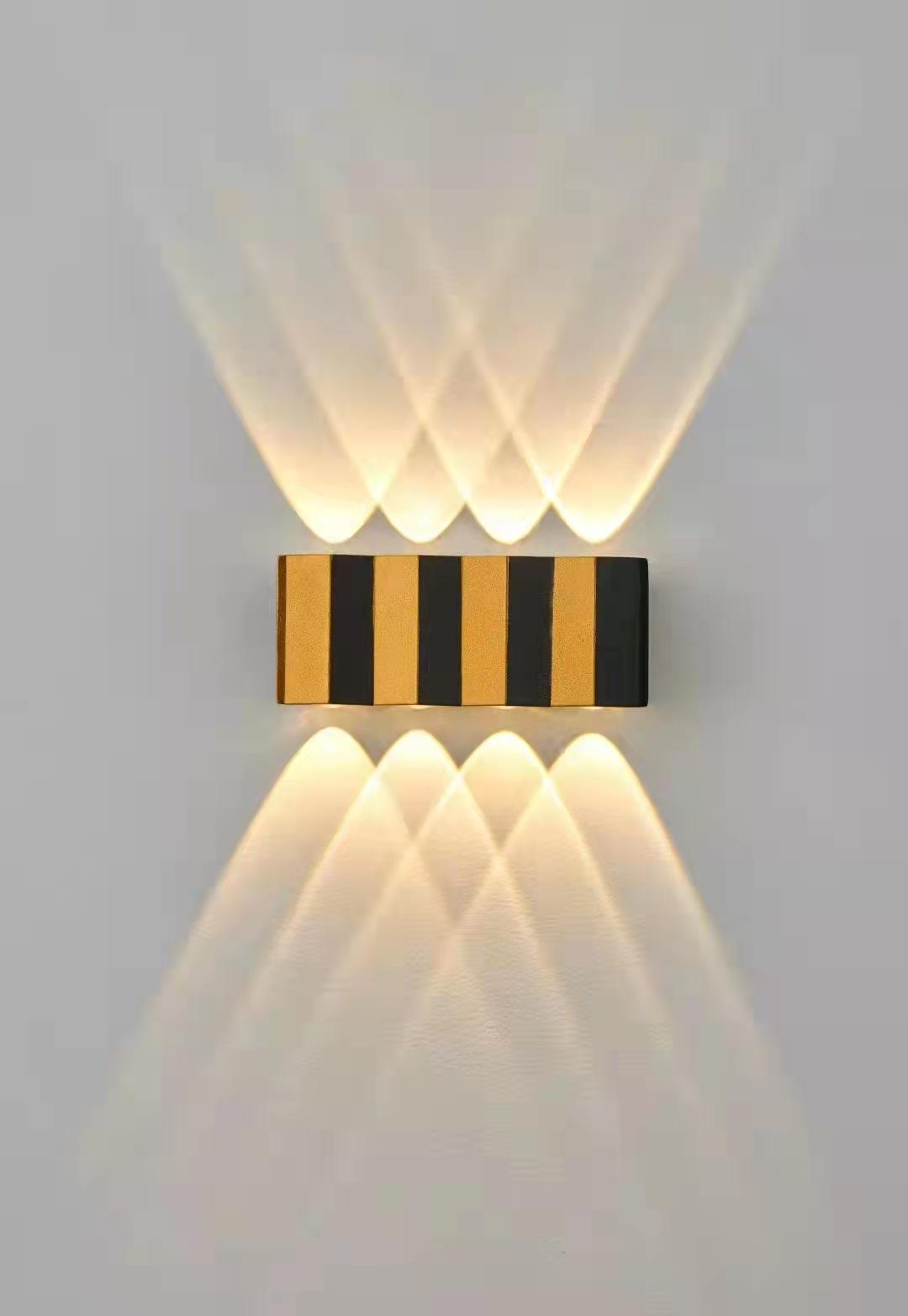 Extérieur nouvelle lampe de mur LED intérieur et extérieur étanche mur lampe de lavage cour chambre couloir balcon mur projecteur