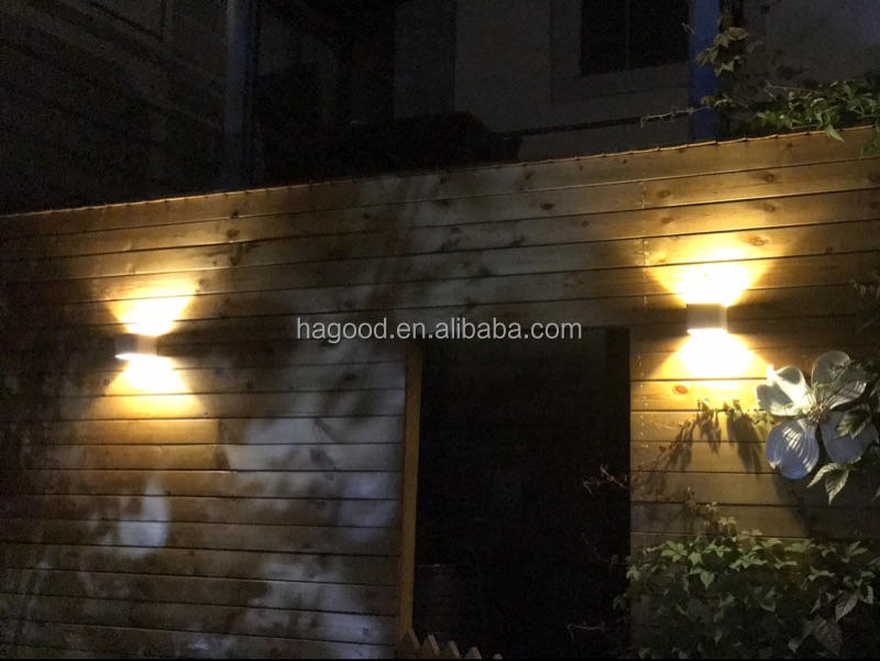 Style industriel 12W AC85-265V étanche IP65 faisceau réglable en aluminium extérieur LED Cube applique murale étanche