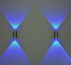 Style simple 2W 6W LED applique murale AC85-265V éclairage de chevet Delikat en aluminium pour luminaire d'intérieur d'allée d'escalier d'hôtel