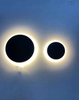 12W 15W Lumière Led Moderne LED Lune Lumières Eclipse Lumières Rondes Et Veilleuse Intérieure De Haute Qualité Intérieure