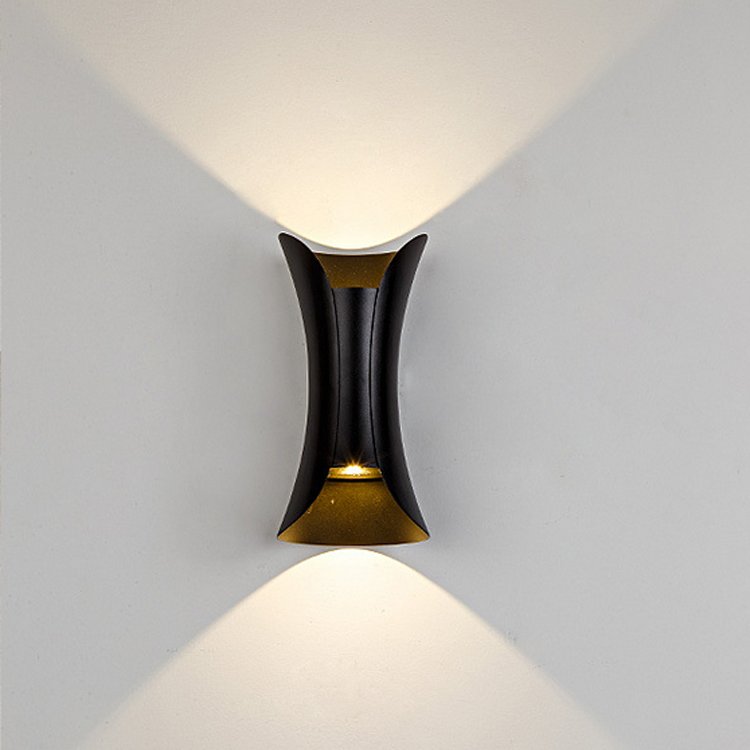 Applique murale étanche 10W applique murale moderne à LED vers le bas éclairage extérieur maison chambre chambre
