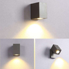 Applique murale extérieure Style moderne pour la maison étanche IP65 Led haut et bas lampe jardin porche applique extérieure applique murale lumière