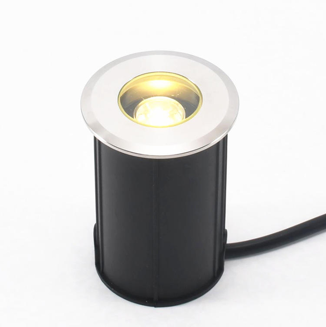 1w lumières sous-marines marches carrées piscine éclairage enterré lumières extérieur étanche étoile enterré 304 Stainle Engineering