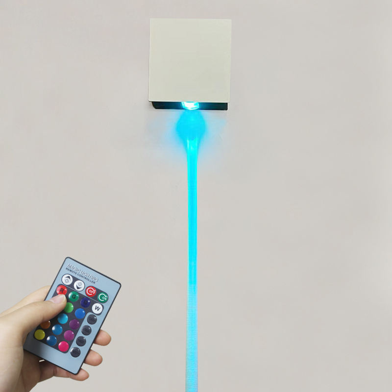 3W RGB LED applique murale lumière moderne Simple pour salon salle à manger acrylique corps en aluminium décoration de la maison