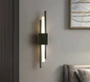 6W longue bande applique salon fond mur étude chambre lampe de chevet simple moderne nordique lumière luxe grille créative