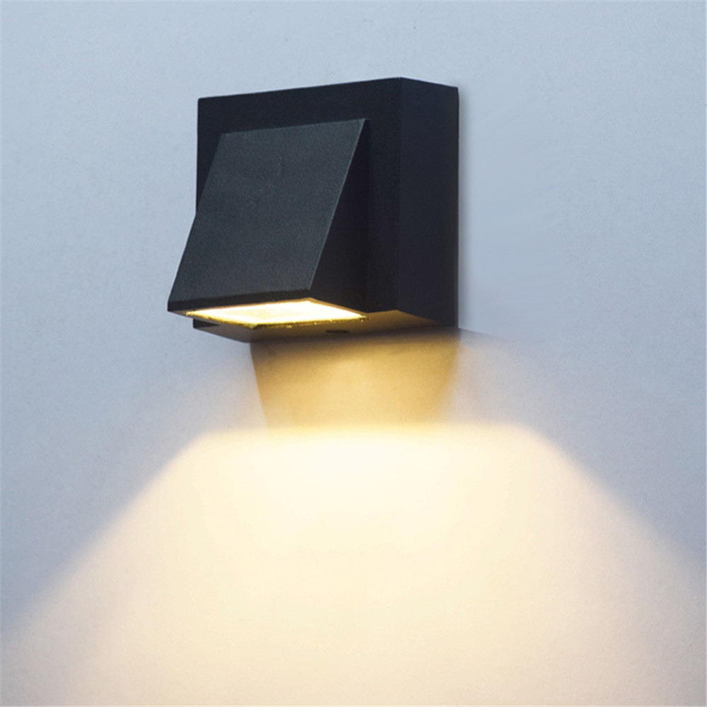5W LED éclairage extérieur étanche applique murale moderne en aluminium haut et bas mur LED lumière extérieure jardin cour porche lumière
