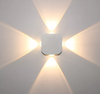 Applique murale extérieure étanche IP65 4W LED Applique murale en aluminium Applique murale de jardin LED