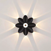 LED applique murale extérieure haut vers le bas décoration projecteur Lotus Villa couloir balcon couloir fond applique murale