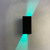 Nouveau rvb APP contrôle Smart light Cube étanche mur LED applique ip65 applique murale carré porche jardin haut et bas
