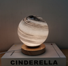 Planète lampe en verre lune Planète lampe décoration chambre chevet veilleuse Creative cadeau d'anniversaire rechargeable lampe de bureau lampe de table