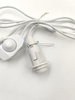 Support de lampe douille Base de lampe pour ampoule E14 AU/EU/US prise garantie 301 gradateur interrupteur lampe au sel de l'himalaya prise de fil spécial 0.35mm