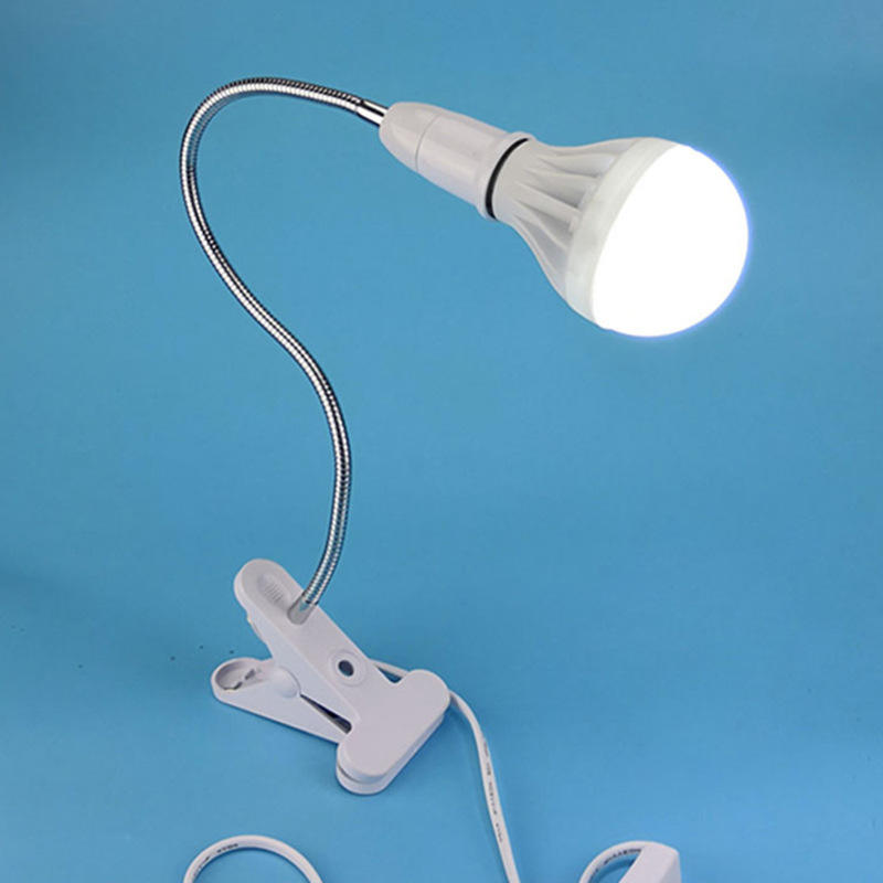 Clip LED transfrontalier ampoule simple tête Double tête trois tête Clip support de lampe E27 support de lampe universel avec clip