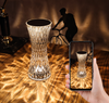 16 Couleur Veilleuse Dimmable Lampe de Bureau Led Lampe de Table Shinning Touch RVB avec Télécommande Lampe Cristal Charge LED Lampe de Bureau Projecteur Romantique 