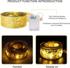 LED Ruban Lumières Arbre De Noël Ornements Fée Guirlande Lumineuse DIY Dentelle Arc pour Navidad Maison Nouvel An Décoration De Noël Lampe