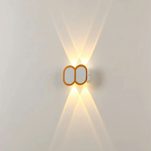 IP65 RGB LED Applique Extérieure Étanche Jardin Éclairage En Aluminium 2W 6W 8W 10W 12W Intérieur Chambre Salon Escaliers Applique Murale