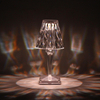 Table de chevet LED contrôle tactile veilleuse moderne cristal lampe de Table LED Rose lumières éclairage intérieur LED lampe de bureau