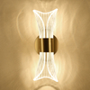 Applique murale en acrylique moderne minimaliste salon chambre chevet couloir fond applique murale éclairage intérieur support lumière