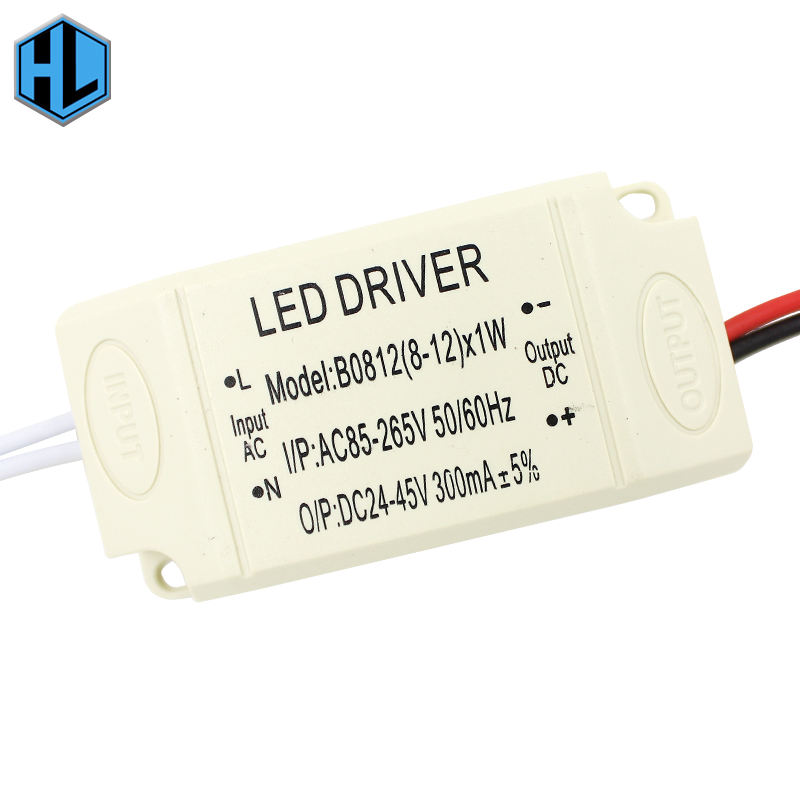Pilote LED pilote pilote non isolé pour lumières LED plastique haute puissance transformateur de bonne qualité 220V 110V 12V alimentation à découpage applique lampe prix usine