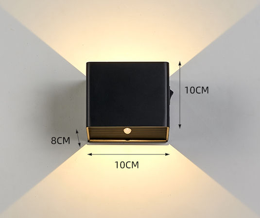Applique Murale Intérieure USB Rechargeable Applique Murale Led Avec Détecteur De Mouvement Éclairage Intérieur Salon Chambre Couloir Veilleuses