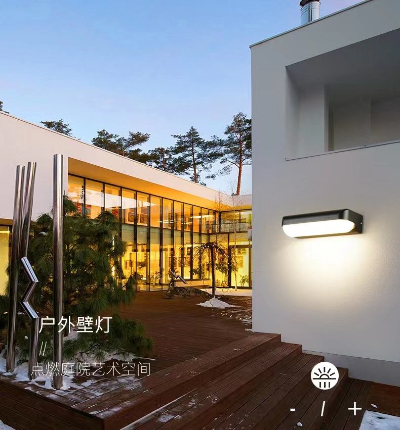 12W LED applique murale extérieure étanche led applique murale allée simple escalier cour lumière balcon applique murale super lumineuse