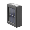 Vente chaude extérieure intelligente jardin décoratif suspendu lumière étanche haut et bas Led lumineux applique murale solaire