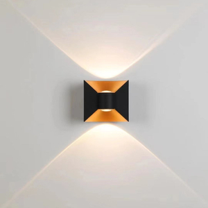 IP65 étanche haut et bas applique murale intérieure extérieure vente chaude 6W applique murale de haute qualité