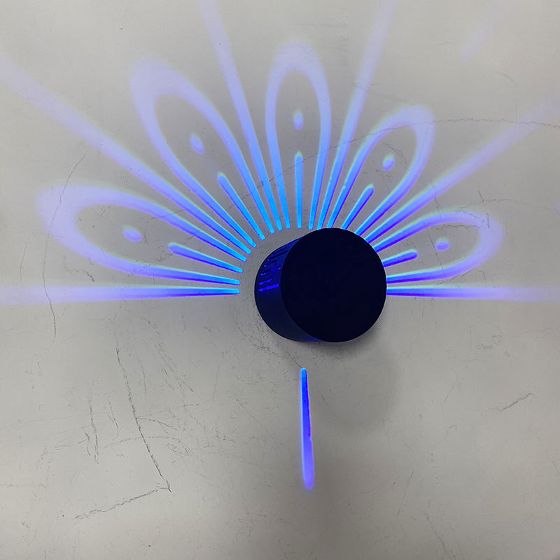 Lampes murales de paon créatives applique murale Led pour chambre lampe de chevet décor intérieur applique murale luminaires Luminaria