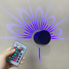 3W Fleur Applique Murale LED Couleur Applique Murale RVB Télécommande Couleur Applique Murale Décorative Applique Infrarouge Télécommande Applique Murale