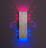 Lampe en aluminium de haute qualité 6W applique murale pour intérieur 2W papillon appliques avec télécommande veilleuse led mur de chevet 