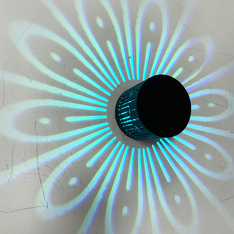 Nouvelle lampe de paon applique murale Led appliques RGB éclairage décoration lampe lumière intérieure