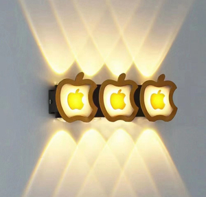Noir Led longue applique salon fond mur chambre chevet applique moderne minimaliste ligne lampe