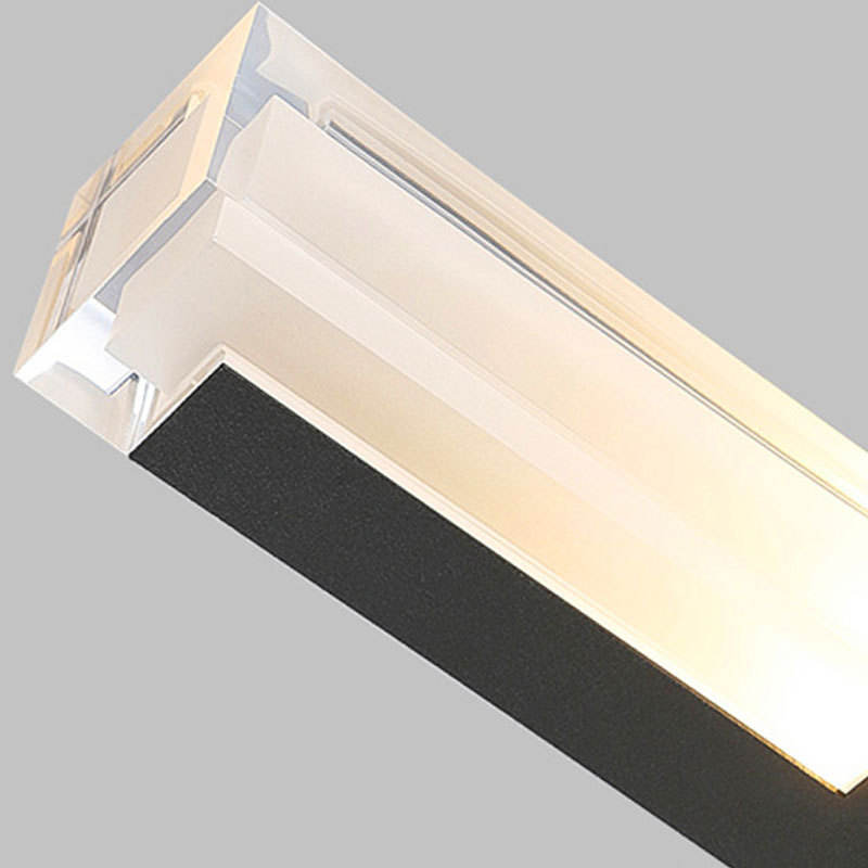 Appliques murales LED modernes blanc/or avec éclairage intérieur noir pour hall chambre étude salon luminaires entrée 90-260V