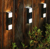 6LED applique solaire IP65 extérieur étanche cour lumière jardin villa extérieur mur lavage lampe applique murale