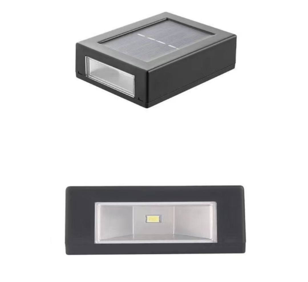 applique murale solaire lampe intelligente extérieure étanche pour garde haut et bas applique murale escalier applique solaire veilleuse solaire mur rondelle