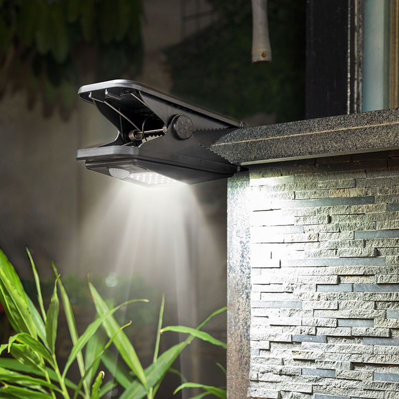 Haute Qualité Étanche Ip65 Double Face Led Mur Lampe Moderne Extérieur Solaire Mur Lumières haut et bas mur jardin lampe solaire