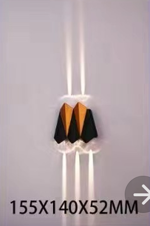 LED extérieur étanche applique murale moderne créatif IP65 hôtel Villa salon fond applique murale