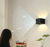 USB Recharge Sans Fil Appliques LED RGB Dimmable Télécommande Intérieur Applique pour Chambre Chevet Décor À La Maison Atmosphère