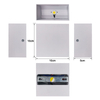 Applique Murale En Aluminium Led Intérieur Et Extérieur Applique Murale De Chevet Décorative Émettant De La Lumière Simple