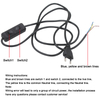 EU US UK E27 cordon d'alimentation ampoule support de Base câble d'extension lampe à LED fil interrupteur prise électrique convertisseurs de prise 110v 220v