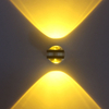 Nouveau haut et bas applique intérieure led applique murale décoration d'hôtel led lumière intérieure OEM scène RGB club nouveauté vogue