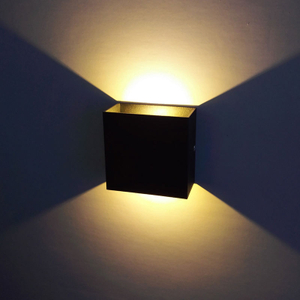 LED applique murale lumière moderne pour salon salle à manger acrylique corps en aluminium décoration de la maison luminaire