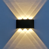 Prix ​​d'usine bon marché Ip65 Applique murale étanche Lampe à LED noire Applique de salle de bain pour 100% de sécurité